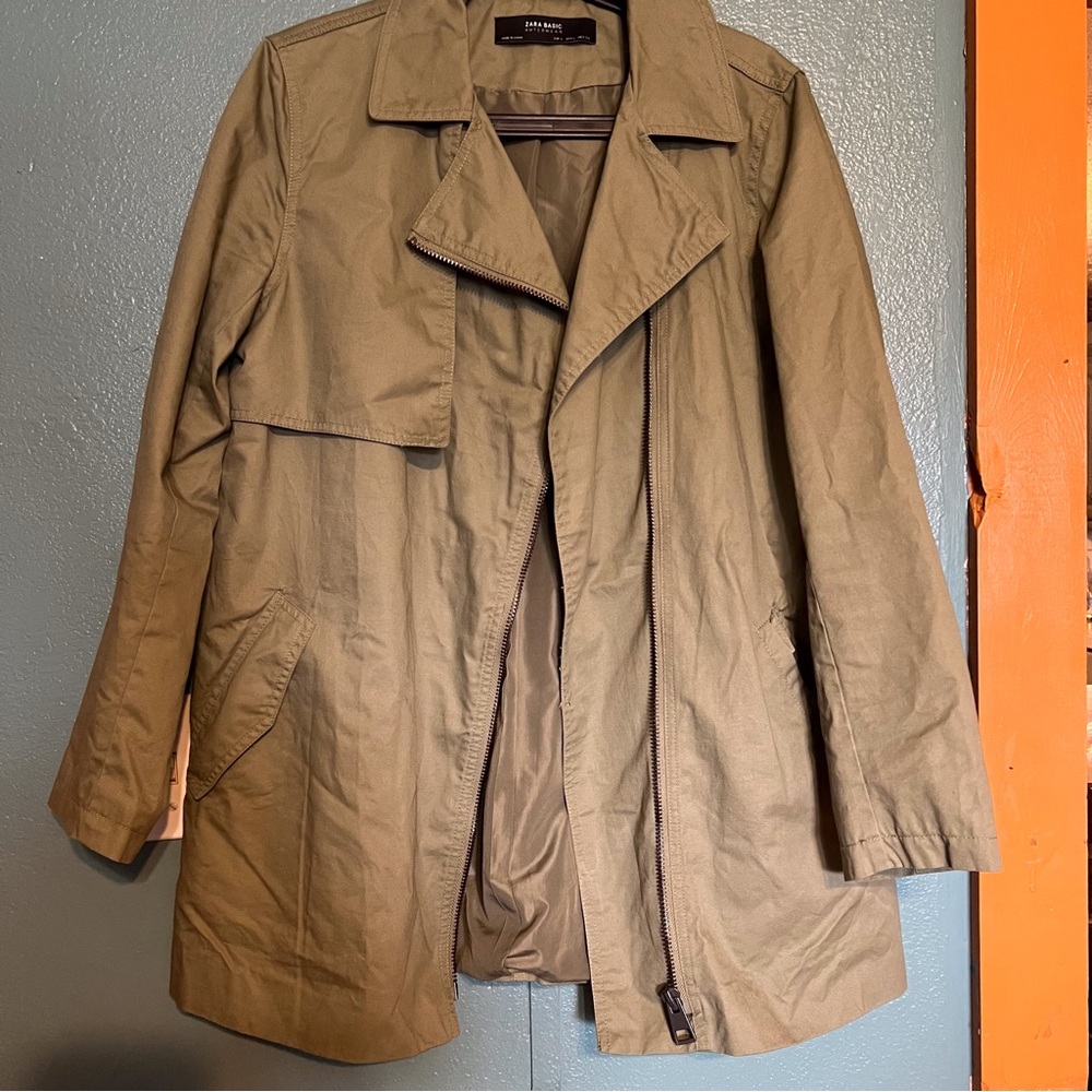 Zara basic military jacket size large